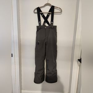 Boys Grey Spyder Snowpants Size 14